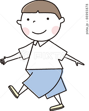 歩むのイラスト素材