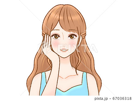 大人 女性のイラスト素材