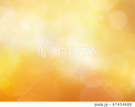 オレンジ色 グラデーション 背景素材 暖色 コピースペースのイラスト素材