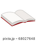開いた本のイラスト 手描きタッチのイラスト素材 開いた本のイラスト 手描きタッチのイラスト素材