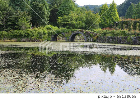 Karuizawa Lake Gardenの写真素材