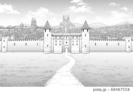 西洋風のイラスト素材
