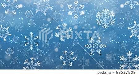 クリスマス　雪　風景　背景