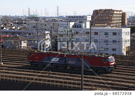 金太郎 貨物列車の写真素材