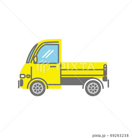 軽トラックのイラスト素材