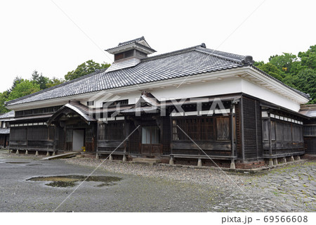 旧青山家漁家住宅 北海道開拓の村 開拓の村 北海道の写真素材