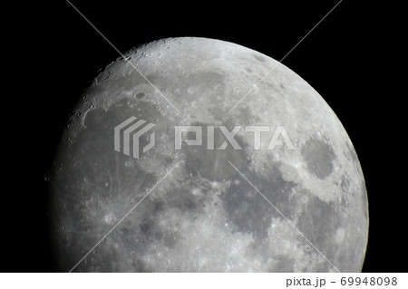 月面の写真素材