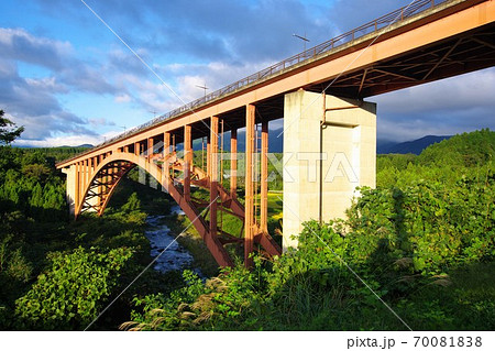 那須高原大橋の写真素材