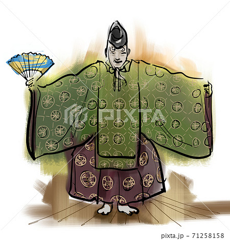 能面のイラスト素材