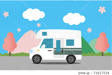 キャンピングカーのイラスト素材集 ピクスタ