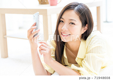 携帯の写真素材