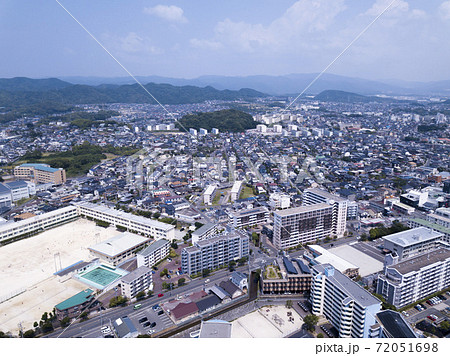 航空写真 風景 福岡県 東区の写真素材 - PIXTA