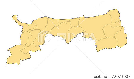 鳥取県のイラスト素材