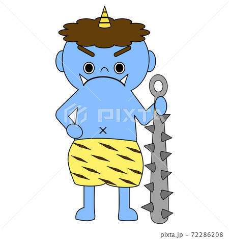 青鬼的插圖素材集