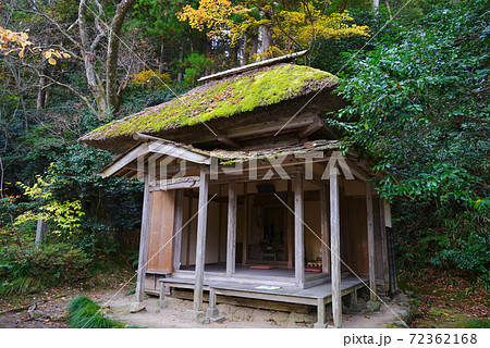 五合庵 良寛の写真素材