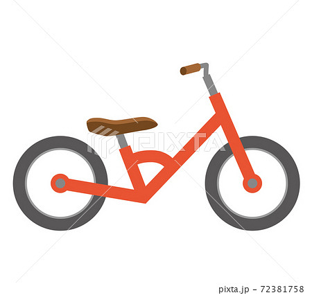 子供用自転車のイラスト素材