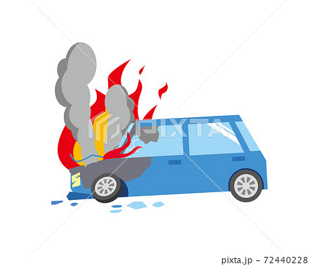 スピード違反のイラスト素材