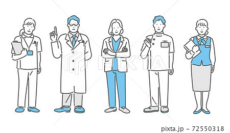 Dream female doctor - Stock Illustration [41683298] - PIXTA