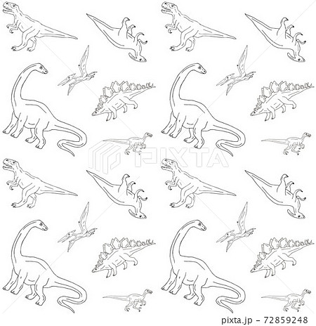 龍 竜 ドラゴン 白黒のイラスト素材