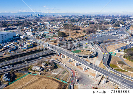 浦和インターチェンジの写真素材