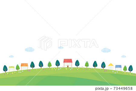 夏雲のイラスト素材