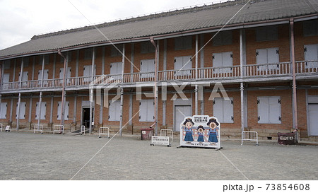 原富岡製糸所 富岡製糸場の写真素材