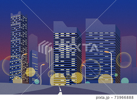 シティポップのイラスト素材