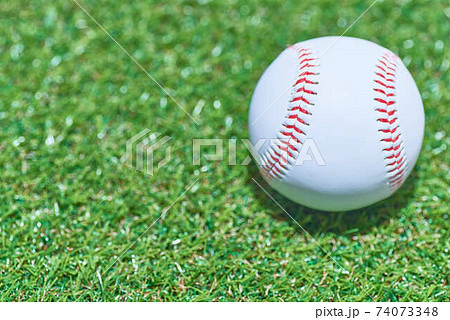 軟式野球の写真素材