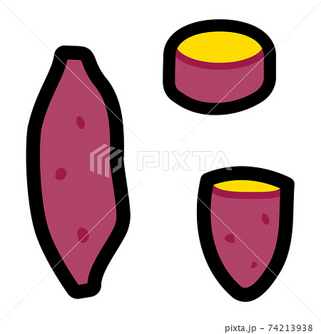 さつまいものイラスト素材集 ピクスタ