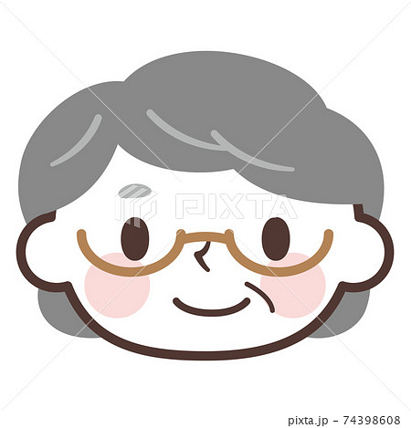 おばあちゃん お婆さん お婆ちゃん おばあさん メガネのイラスト素材 おばあちゃん お婆さん お婆ちゃん おばあさん メガネのイラスト素材