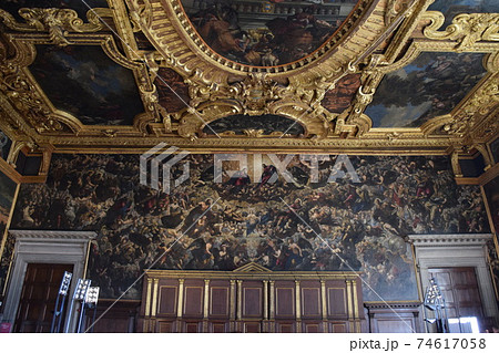 壁画 イタリア ベネチア ヴェネツィアの写真素材 - PIXTA