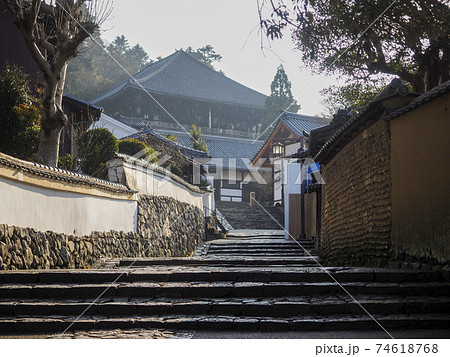 東大寺二月堂裏参道の写真素材 - PIXTA