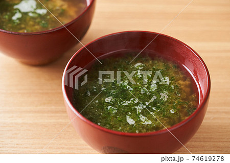 生あおさの写真素材