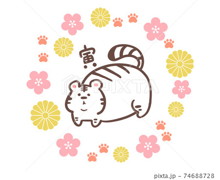 キャラクター ゆるい 面白い かわいいのイラスト素材