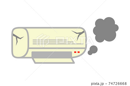 エアコン工事のイラスト素材