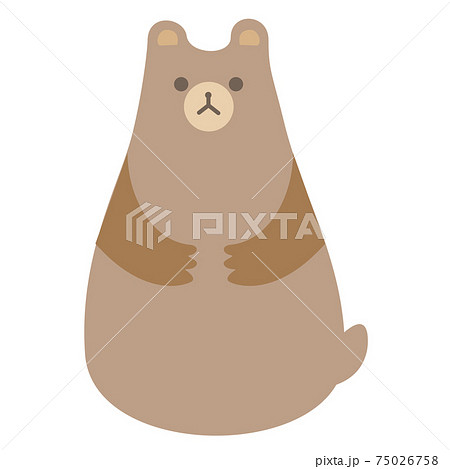 くまちゃんのイラスト素材