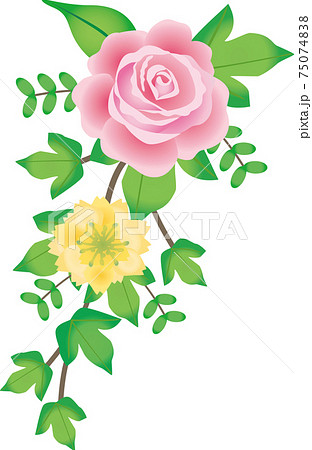 花一輪のイラスト素材