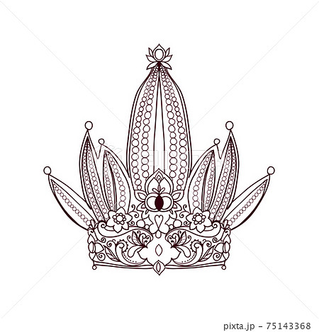 ベクター シンデレラシルエット シンデレラ プリンセスのイラスト素材