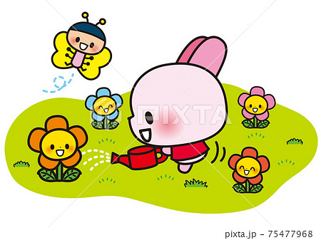 チョウ ちょう かわいい 蝶のイラスト素材