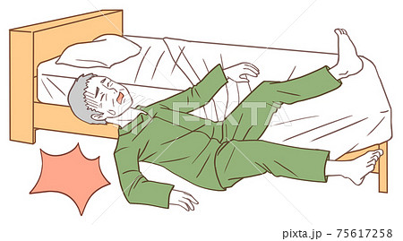 転倒のイラスト素材