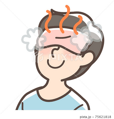 ホットアイマスクのイラスト素材