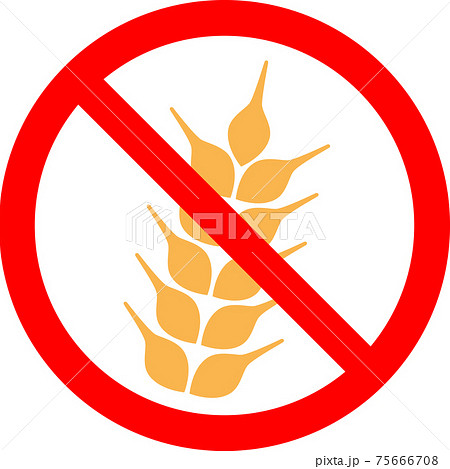 小麦不使用のイラスト素材