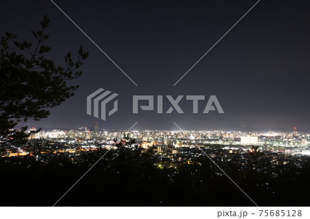 魚見山の写真素材