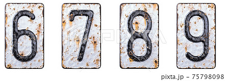 数字 飾り文字 装飾文字 6のイラスト素材