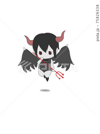デビル 悪魔 小悪魔 かわいいのイラスト素材 デビル 悪魔 小悪魔 かわいいのイラスト素材