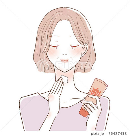 日焼け止めのイラスト素材