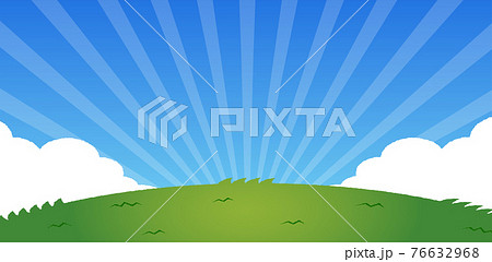 草原 背景のイラスト素材 - PIXTA