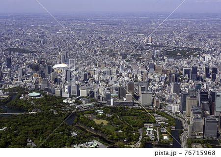 航空写真 東京 千代田区 神田の写真素材 - PIXTA