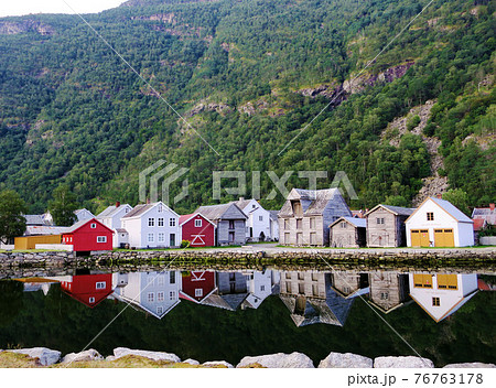 北欧 風景の写真素材