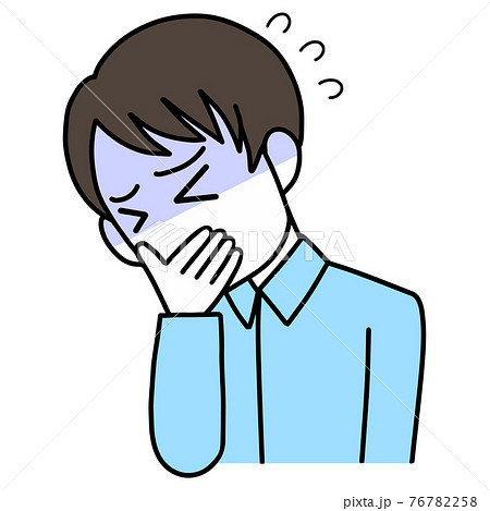 嘔吐のイラスト素材